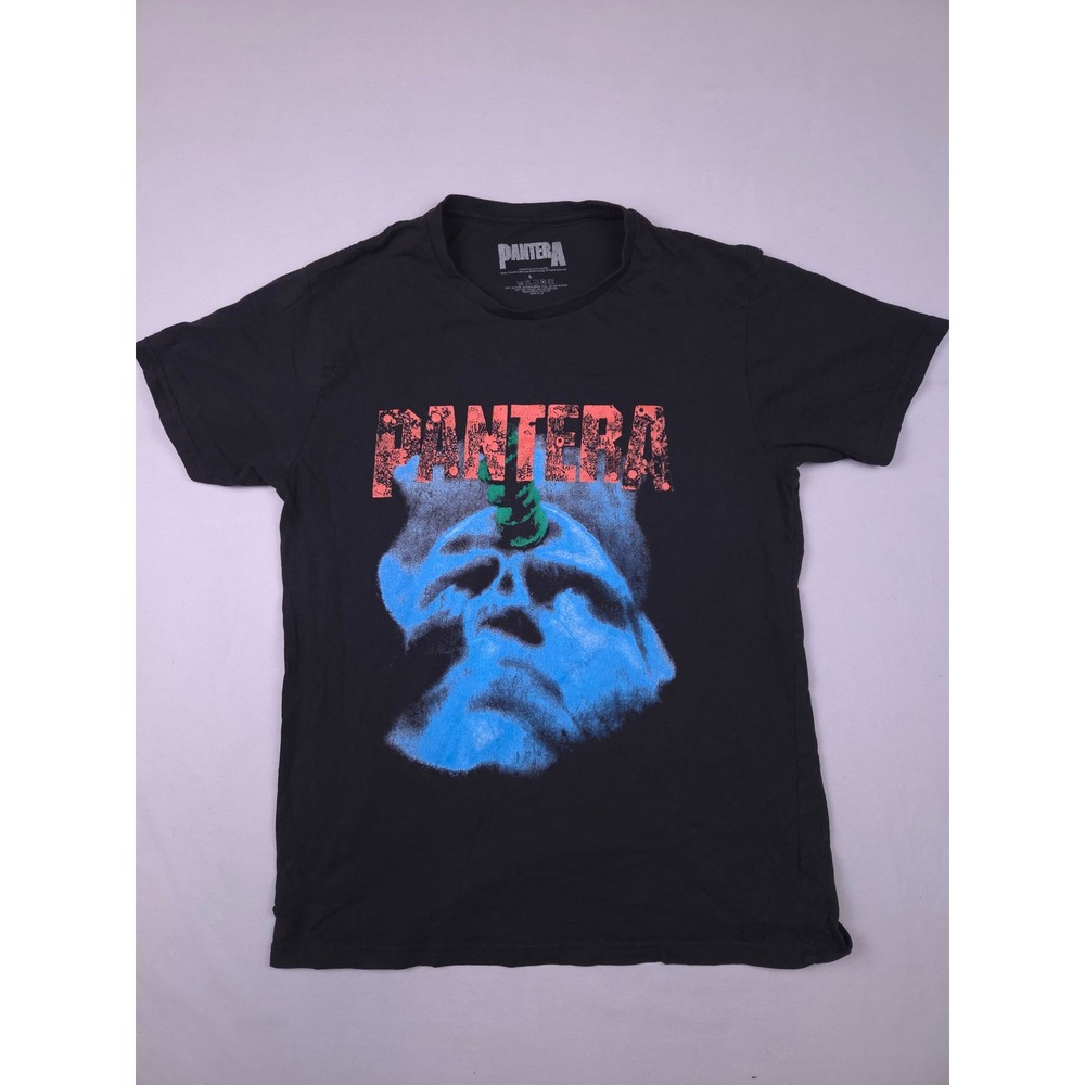 Pantera Far Beyond Driven Black Graphic T-Shirt Band Tee Rock Off Large